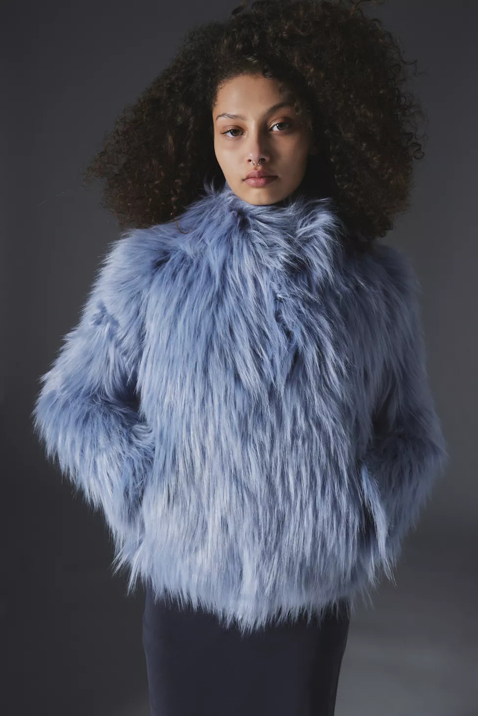 Unreal Fur Delish Faux Fur Cropped Jacket | Urban Outfitters (US and RoW)