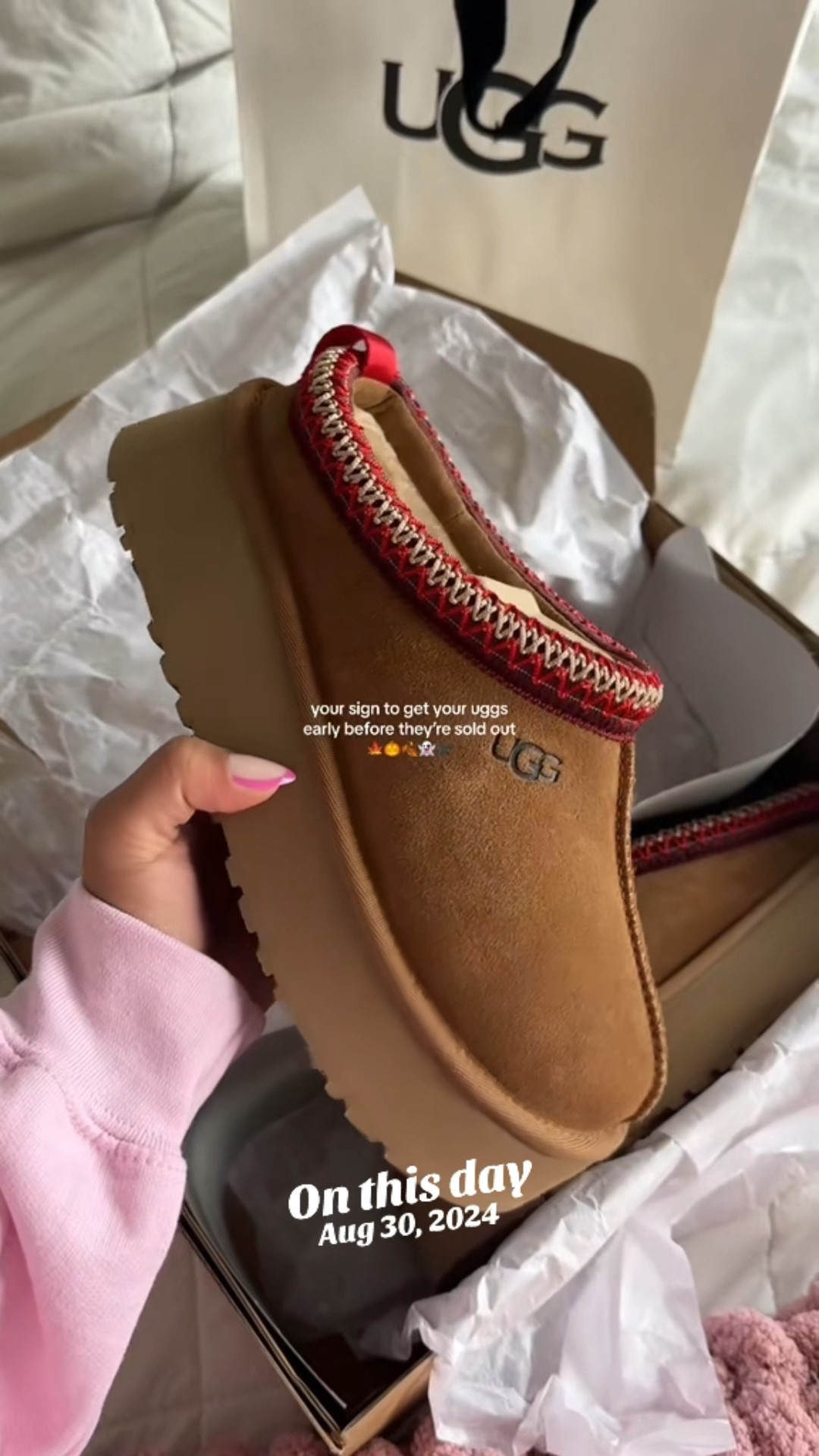 Ugg tazz slippers 🩷 cant wait to wear them this fall 

#LTKSeasonal #LTKFindsUnder100 #LTKShoeCrush