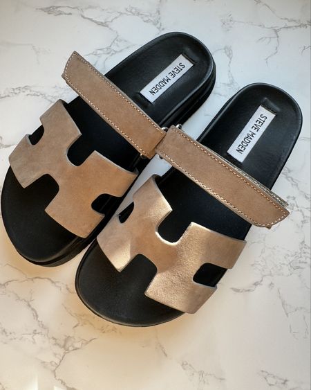Summer sandal option 🤌🏼🔥😭

These @stevemadden chunky sandals are perfect to elevate any casual outfit! They're actually super comfy 👏🏼

#LTKShoeCrush #LTKFindsUnder100 #LTKU