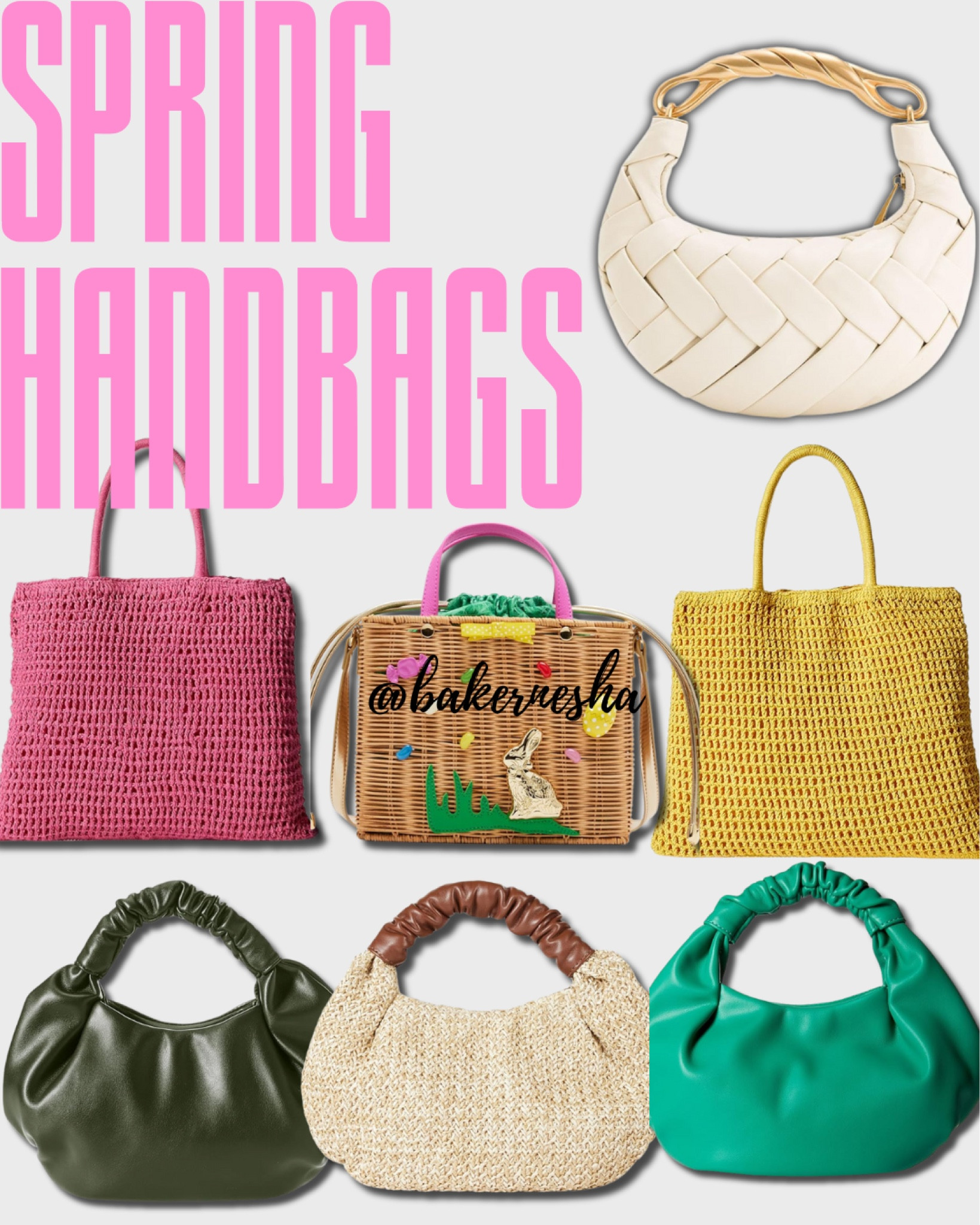 Spring Handbags 

#LTKSeasonal #LTKitbag #LTKstyletip