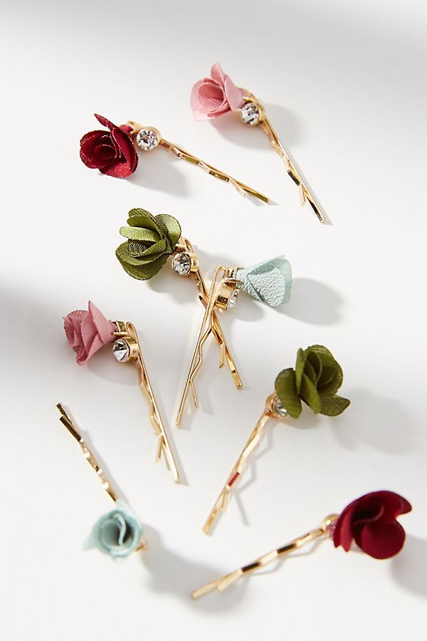 Floret Bobby Pin Set | Anthropologie (US)