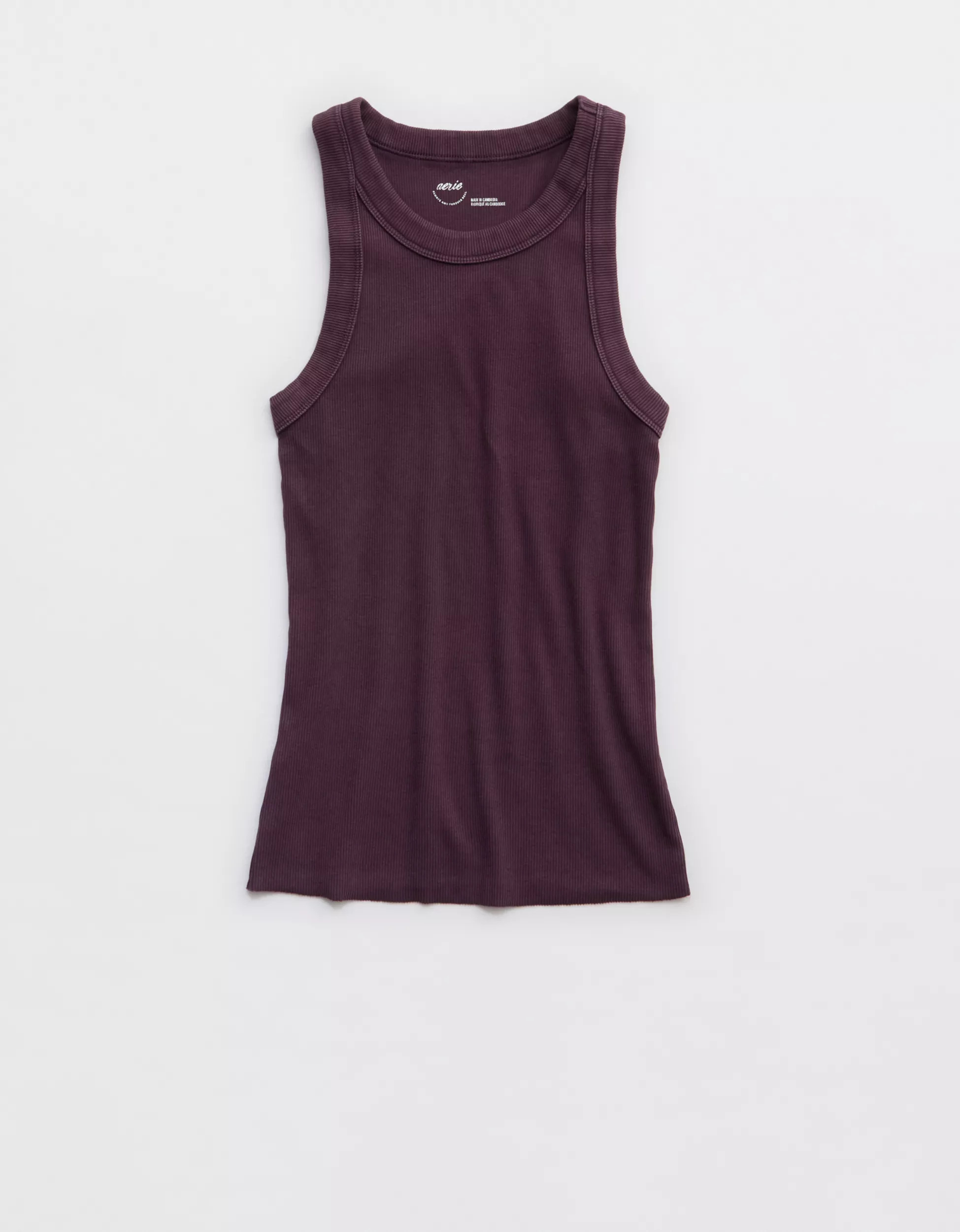 Aerie High Neck Tuckable Tank Top | Aerie