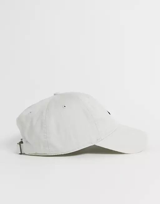 Nike embroidered swoosh cap in stone | ASOS (Global)