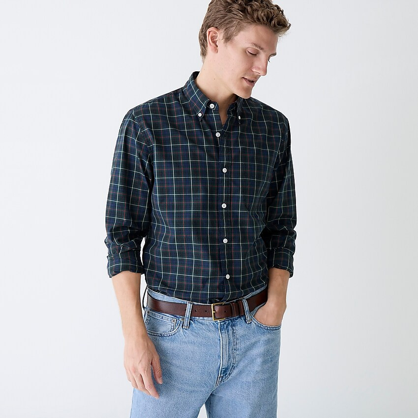 Secret Wash cotton poplin shirt | J. Crew US