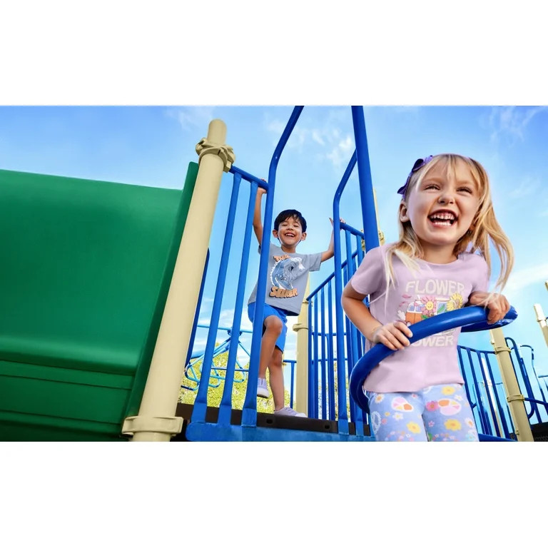 Garanimals Toddler Girl Short Sleeve Graphic T-Shirt, Sizes 18M-5T - Walmart.com | Walmart (US)