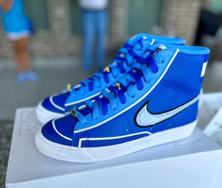 Our teen has been customizing her own shoes for several years. She stopped a few years ago but this year she decided she wanted to start again. She customized these herself for school this year. I love these. She wanted a pair that matched her uniform. She nailed it!  #Customshoes #shoedesigns #sneakerhead #shoedesigner #fashion #Sotd #privateshoes

#LTKkids