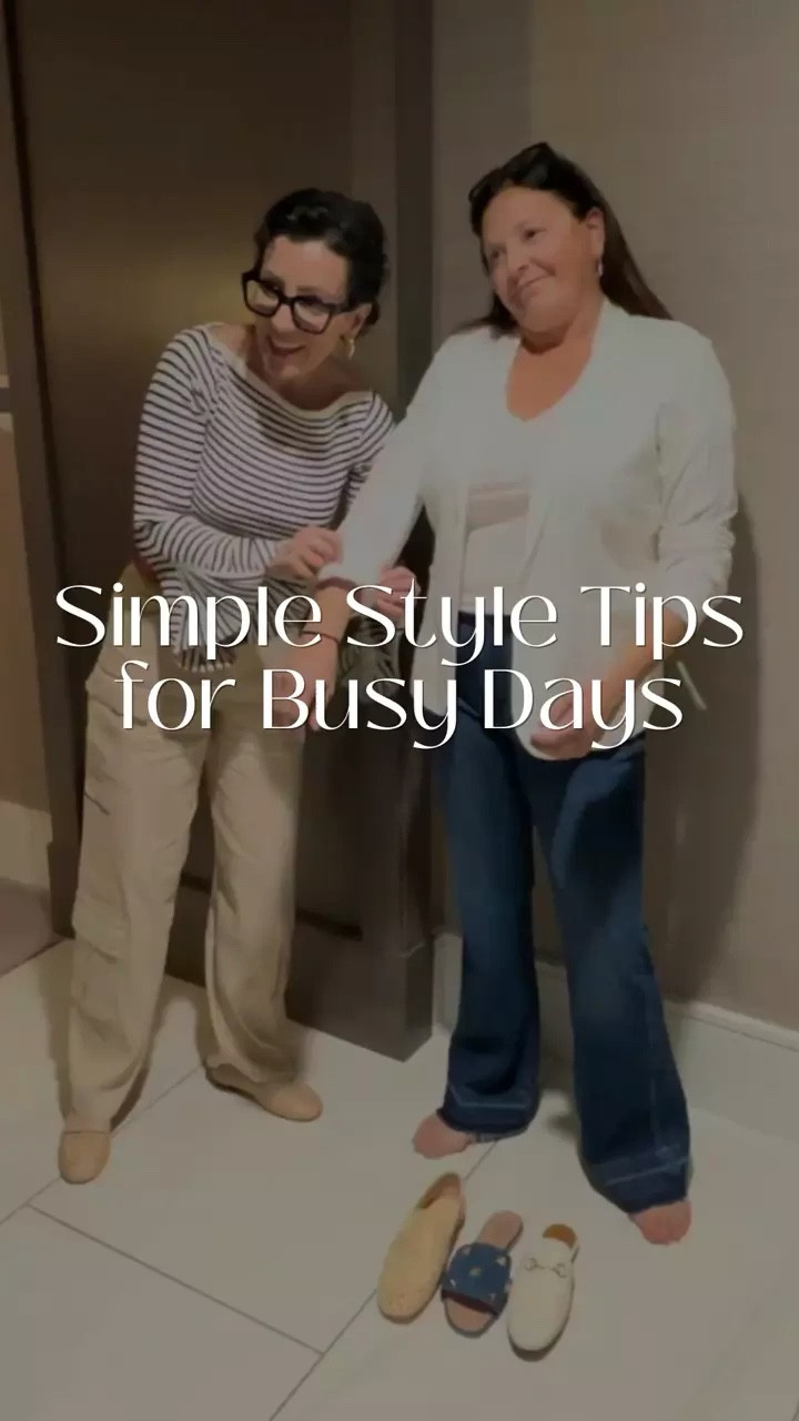 Ever find yourself scrambling to look polished but stay comfy? Today, we’re embracing easy, breezy style without sacrificing that put-together vibe, just like my client Chriss in the video.

📌 Let your sleeves be loose and gauzy for that breathable comfort.
📌 Arm candy like bracelets add a personal touch.
📌 Embrace your unique body shape – it’s all about confidence.
📌 Mix casual pieces with a hint of elegance – think sneakers with a chic top.
📌 Travel light by choosing versatile pieces you can dress up or down.

Remember, fashion should feel good and reflect you. 

#LTKTravel #LTKOver40 #LTKStyleTip