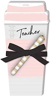 Lady Jayne Teacher Coffee Cup Notepad with Pen (11896) | Amazon (US)