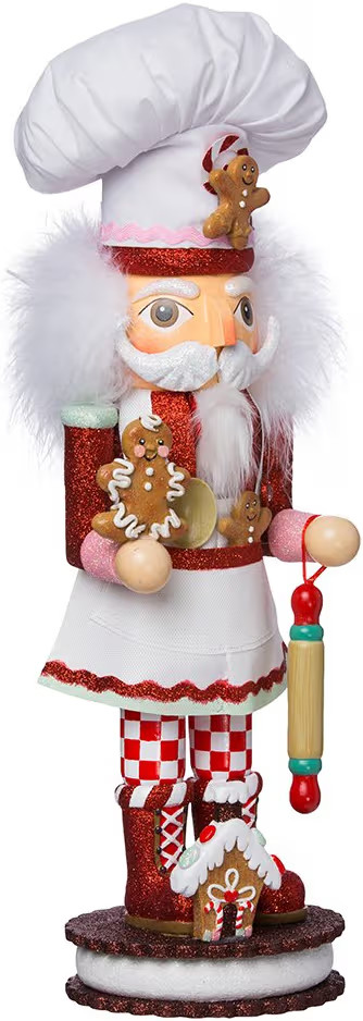 Kurt S. Adler 15-Inch Gingerbread Chef Nutcracker | Amazon (US)