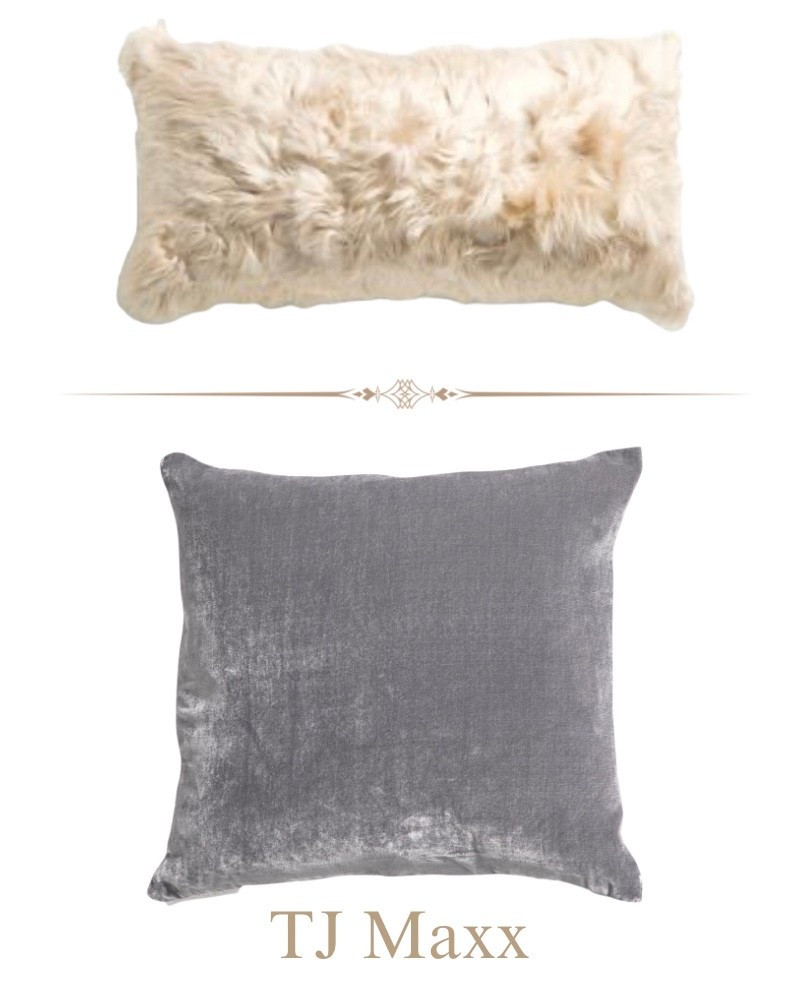 Alpaca lumbar pillow on sale at TJ Maxx, blue velvet, sofa, living room, bedroom, office, French, modern, coastal, designer deals.

#LTKSaleAlert #LTKHome