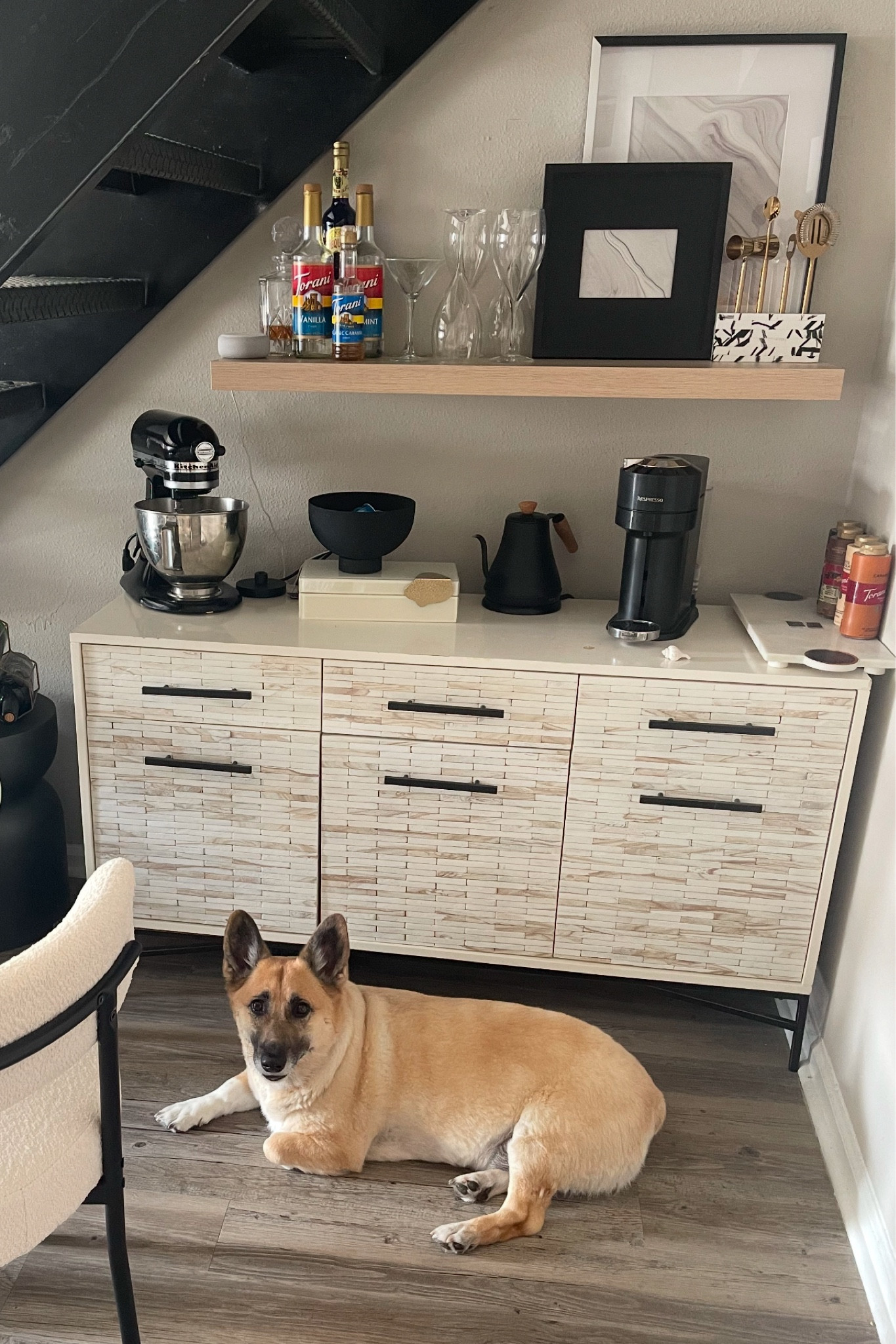 My favorite addition this year, the coffee bar 🤎☕️

#LTKHoliday #LTKHome #LTKGiftGuide