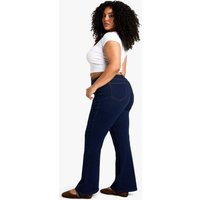 Womens The Plus Flare Jean - Blue - 22/30L | NastyGal UK
