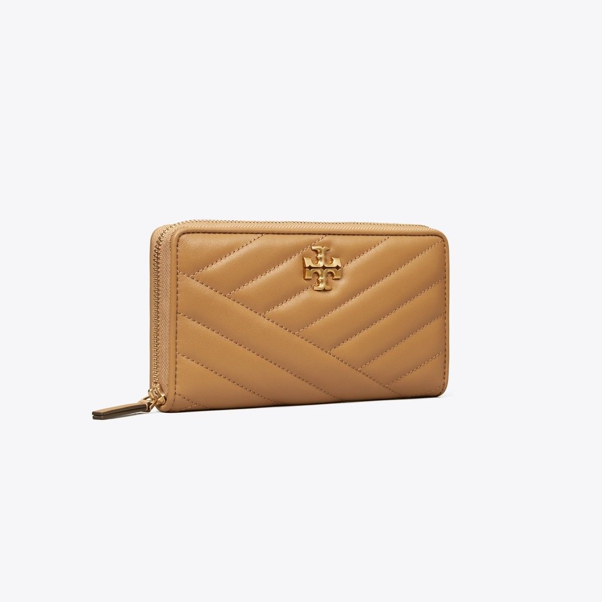 Kira Chevron Zip Continental Wallet | Tory Burch (US)