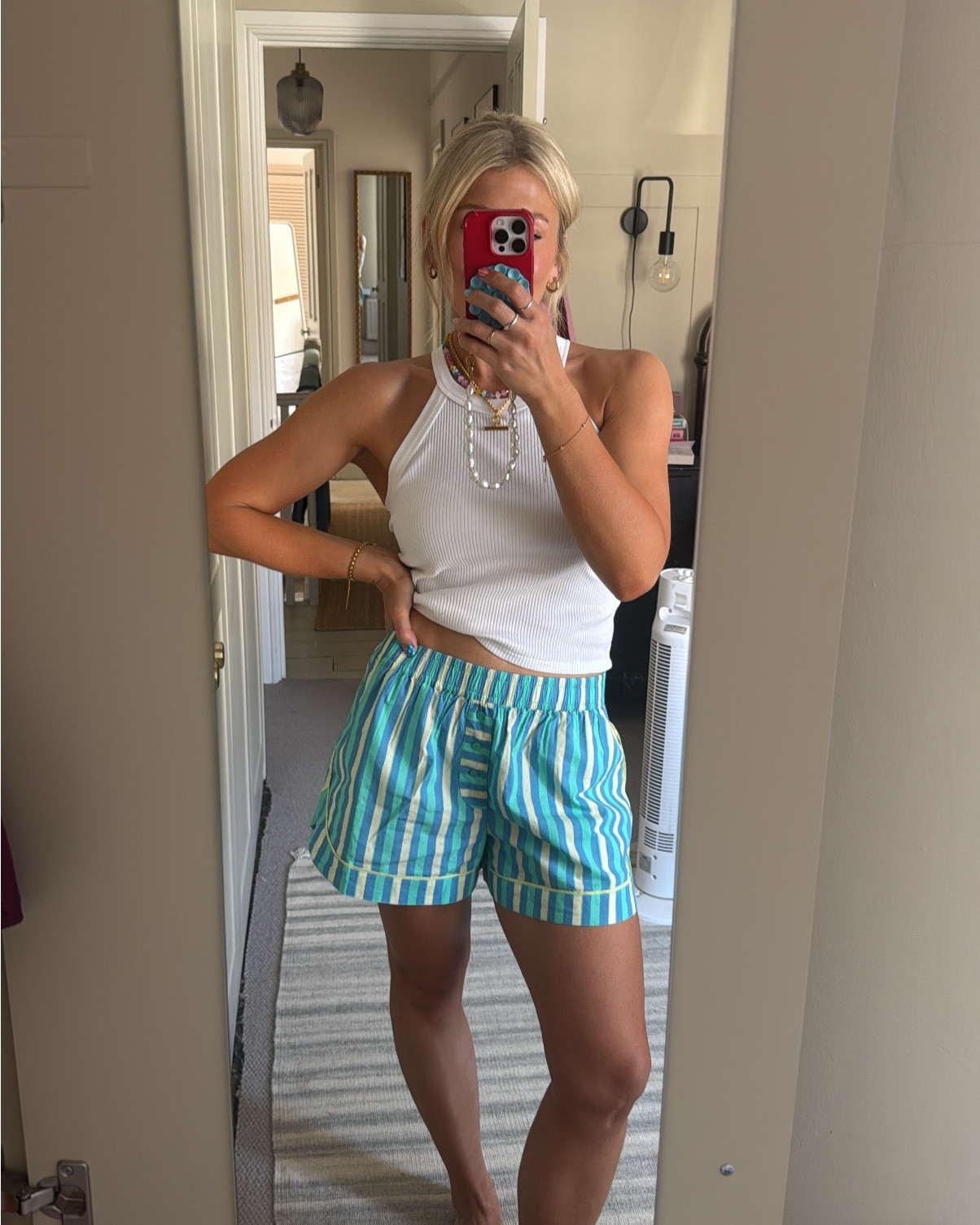 the built in bra tank top that every woman needs in their summer wardrobe 👌🏼 

Top: Uniqlo, size S
Shorts: Damson Madder, size 10
Necklaces: Rachel Jackson, Balance & Believe



#LTKstyletip #LTKsummer #LTKuk