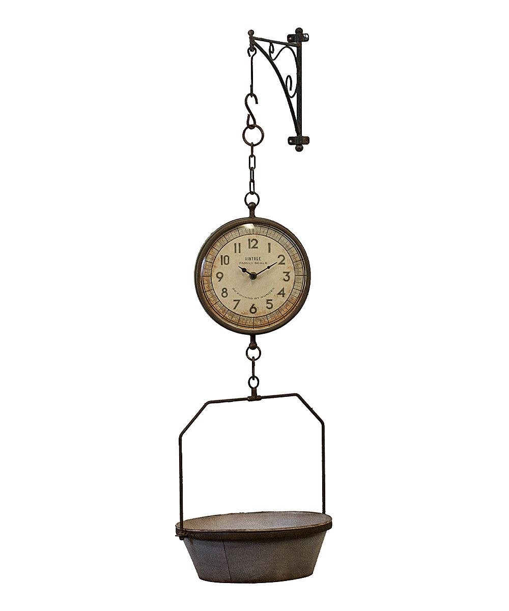 Metal Scale Clock | zulily