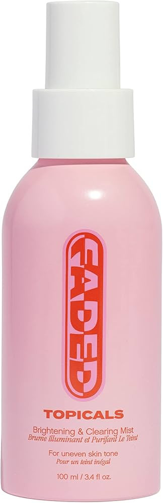 Topicals Faded Skin Serum Mist for Brightening and Clearing Uneven Skin Tone - Made with Tranexam... | Amazon (US)