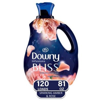 Downy Infusions Amber /Bliss Liquid Fabric Softener - 81oz | Target