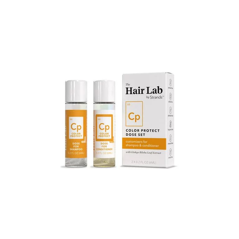 The Hair Lab Color Protect Dose Set, 2 x 0.2 oz. - Walmart.com | Walmart (US)