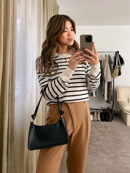 Madewell Striped Sweater with Abercrombie Tailored Pants and J. Crew Heels!

Top: XXS/XS
Bottoms: 00/0
Shoes: 6

#fall
#fallfashion
#falloutfits
#fallstyle
#winter
#winterfashion
#winteroutfits
#winterstyle
#thanksgivingoutfit
#holidayoutfit
#madewell
#abercrombie
#jcrew

#LTKworkwear #LTKSeasonal #LTKstyletip