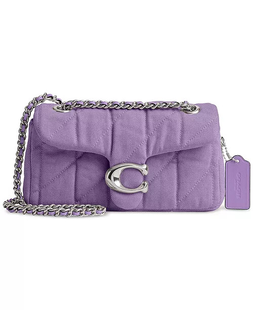 COACHQuilted Tabby Small Denim Shoulder Bag 20 | Macy's