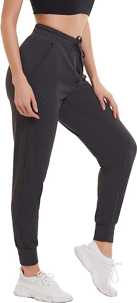 FULLSOFT Sweatpants for Women-Womens Joggers with Pockets Lounge Pants for Yoga Workout Running | Amazon (US)