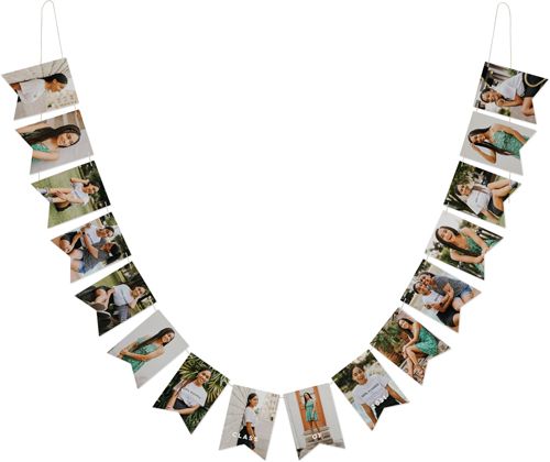 Photo Gallery Bunting Banner | Shutterfly