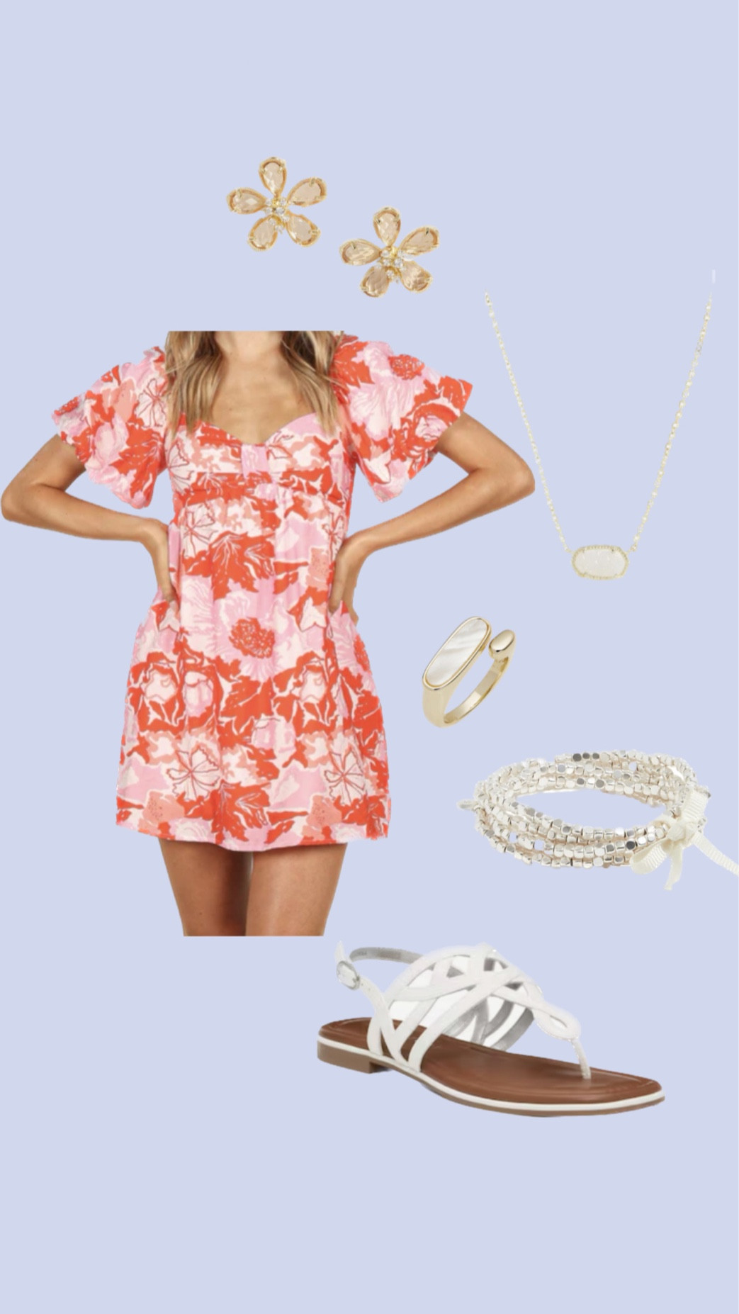 Sorority sisterhood round dress outfit idea! #summerdress #sisterhooddress #sorority #recruitment 

#LTKshoecrush #LTKsalealert #LTKstyletip