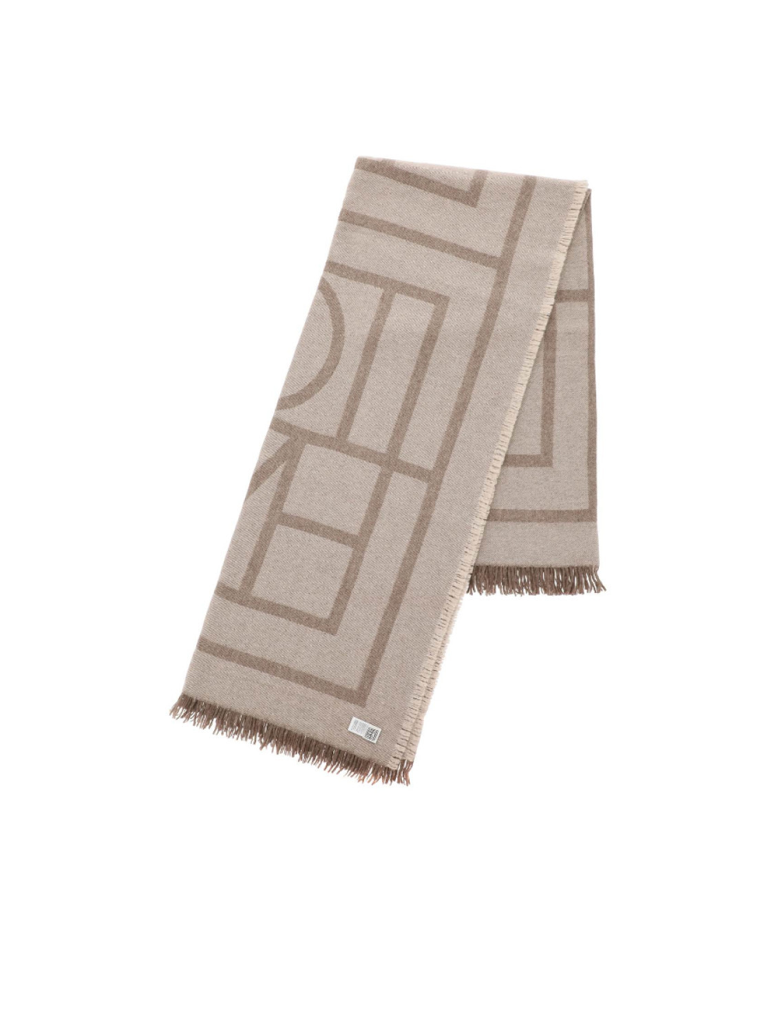 Totême Monogram Knit Scarf | Senser US