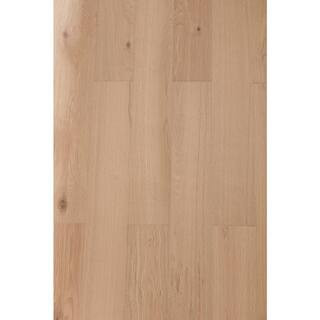 Oak Odell Mound 1/4 in. T x 6.5 in. W Click Lock Wire Brushed Engineered Hardwood Flooring(26 sq.... | The Home Depot