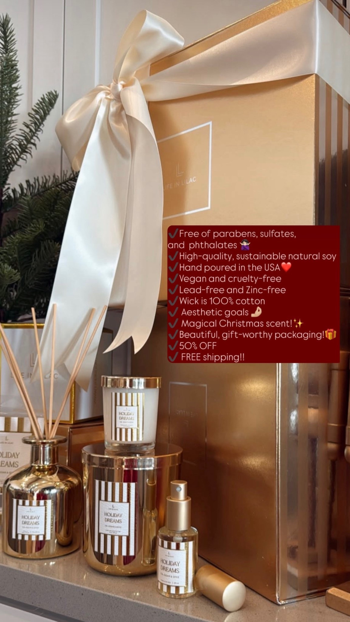 My favorite candles! High quality and free of toxins! 50% off until midnight !! 

Holiday candles
Holiday home decor 

#LTKGiftGuide #LTKHoliday #LTKHome