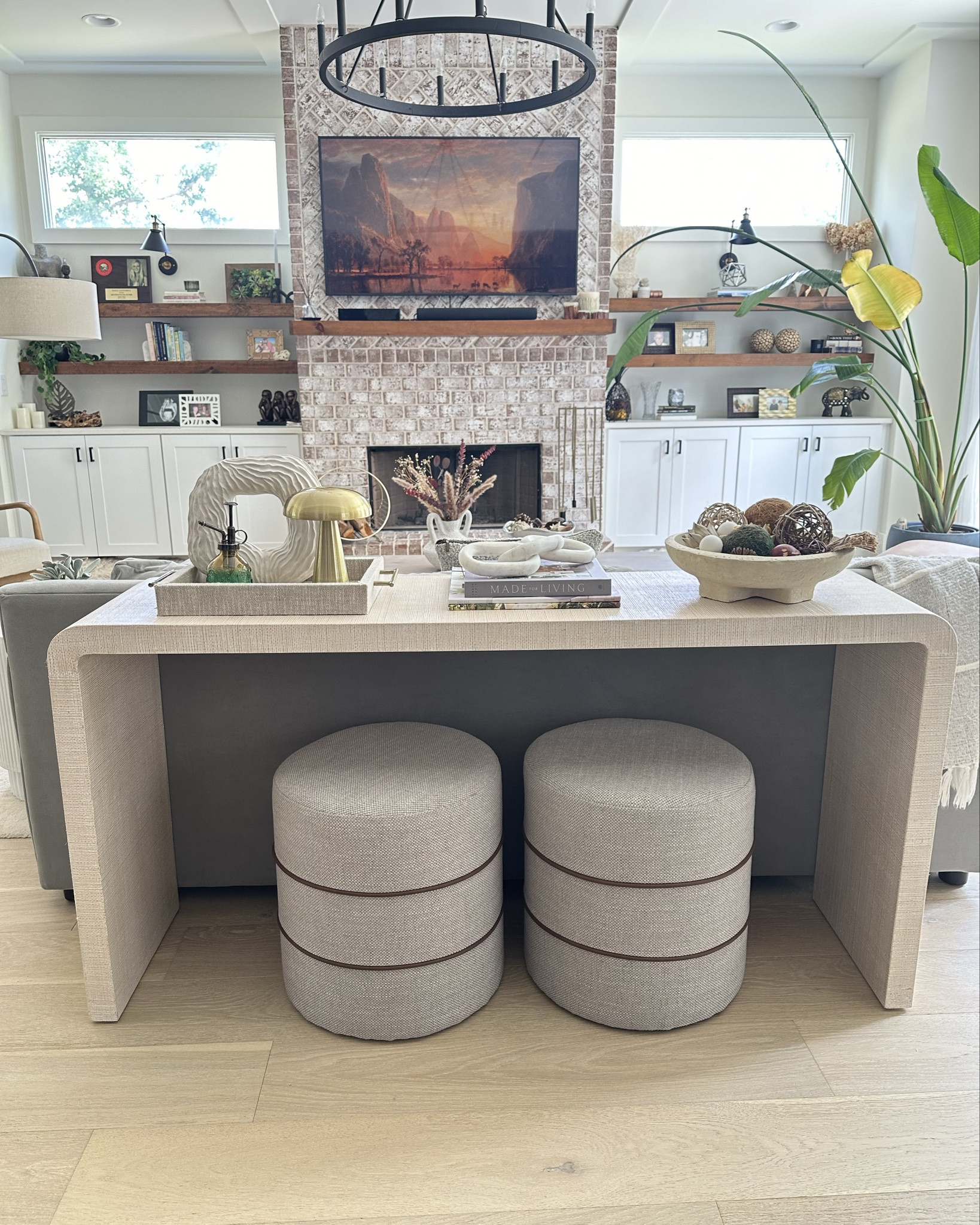Another sale alert 🚨 
These linen ottomans are nearly half off today! They come in a beautiful cream color as well. 

@target
#targethome #targetcircleweek #targetsale #home #interiordesign #homedecor #targethomefinds #midcenturymodern #studiomcgee #modernorganic #livingroom #ottoman #consoletable #westelm 

#LTKHome #LTKSummerSales #LTKSaleAlert