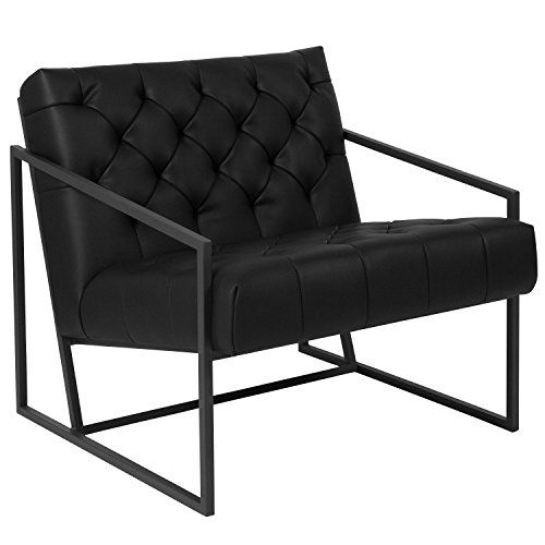 Flash Furniture HERCULES Madison Series Black LeatherSoft Tufted Lounge Chair | Amazon (US)