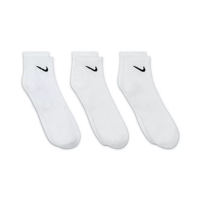 Men's Nike 3-pack Everyday Cushion Ankle Training Socks | Kohl's
