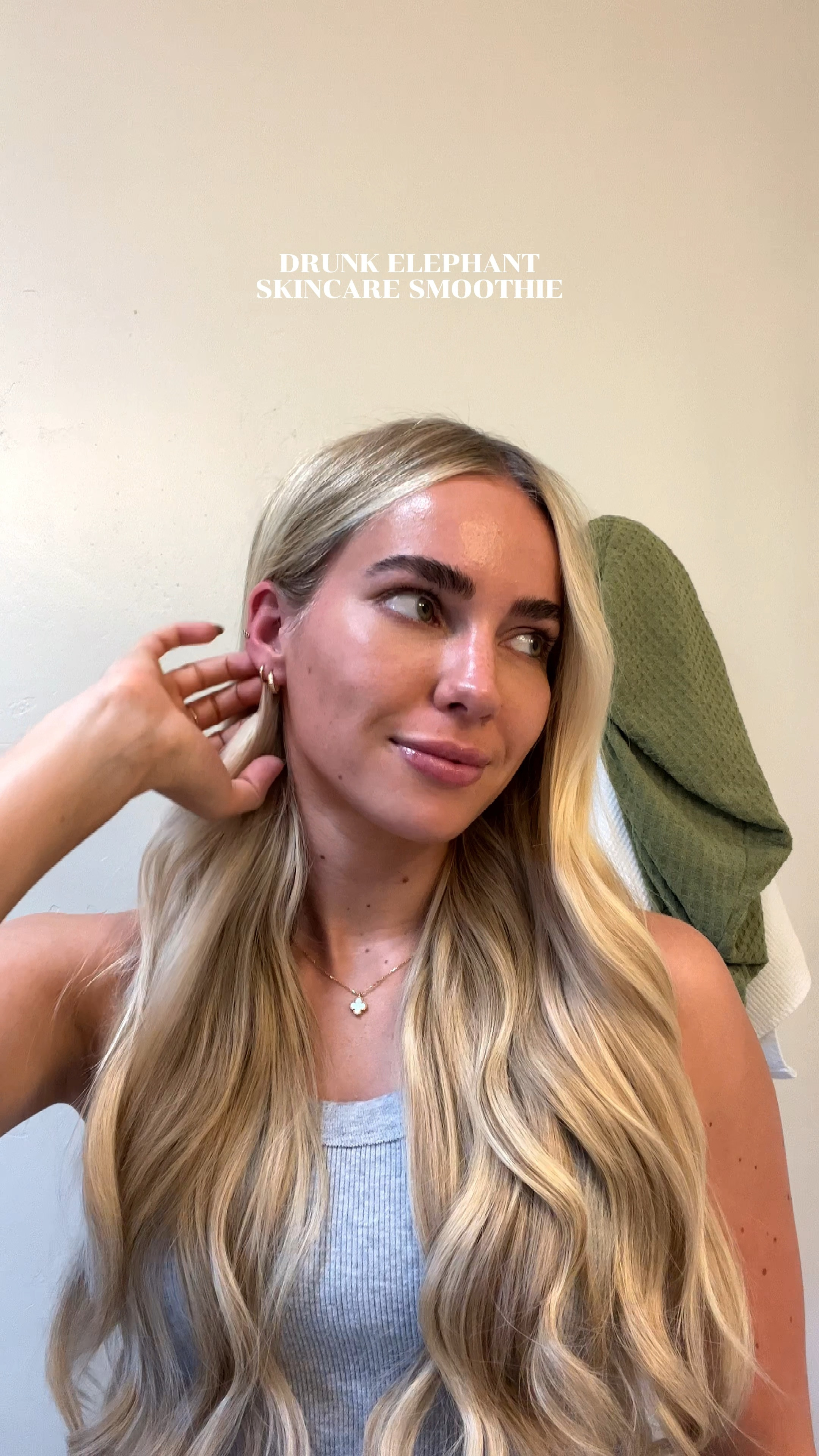 My favorite Drunk Elephant Smoothie for anytime👏🏼🤎 #drunkelephantpartner 