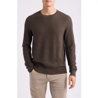 Nordstrom Cotton & Cashmere Sweater in Navy Night at Nordstrom, Size Small | Nordstrom