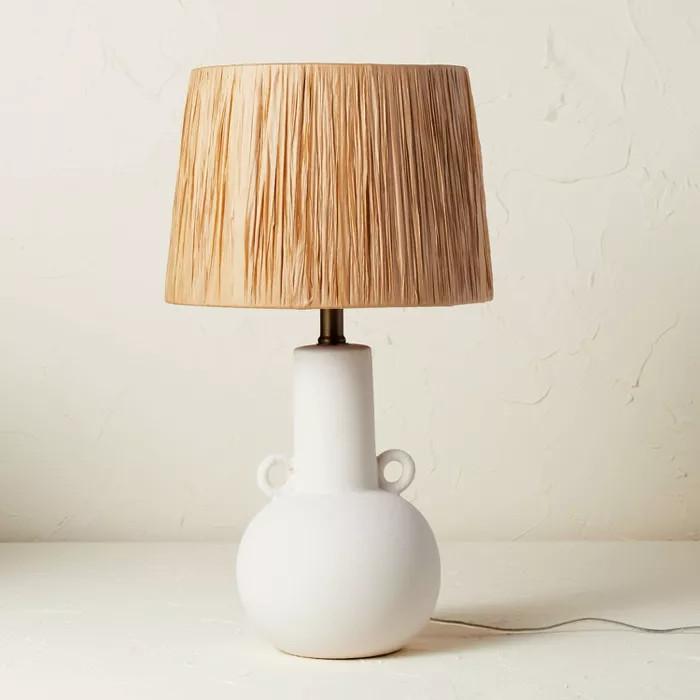 Double Handle Ceramic Table Lamp (Includes LED Light Bulb) - Opalhouse™ designed with Jungalow... | Target