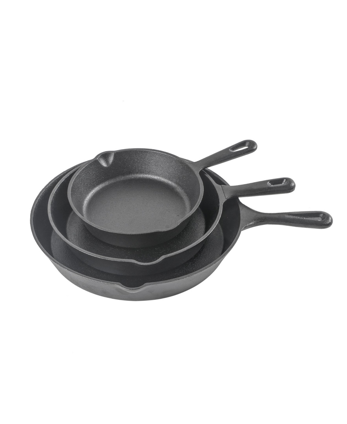 Cast Iron Skillet Set, 3 Piece | Macys (US)