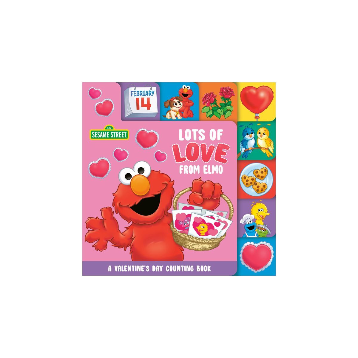 Lots of Love from Elmo (Sesame Street) - by  Andrea Posner-Sanchez (Board Book) | Target