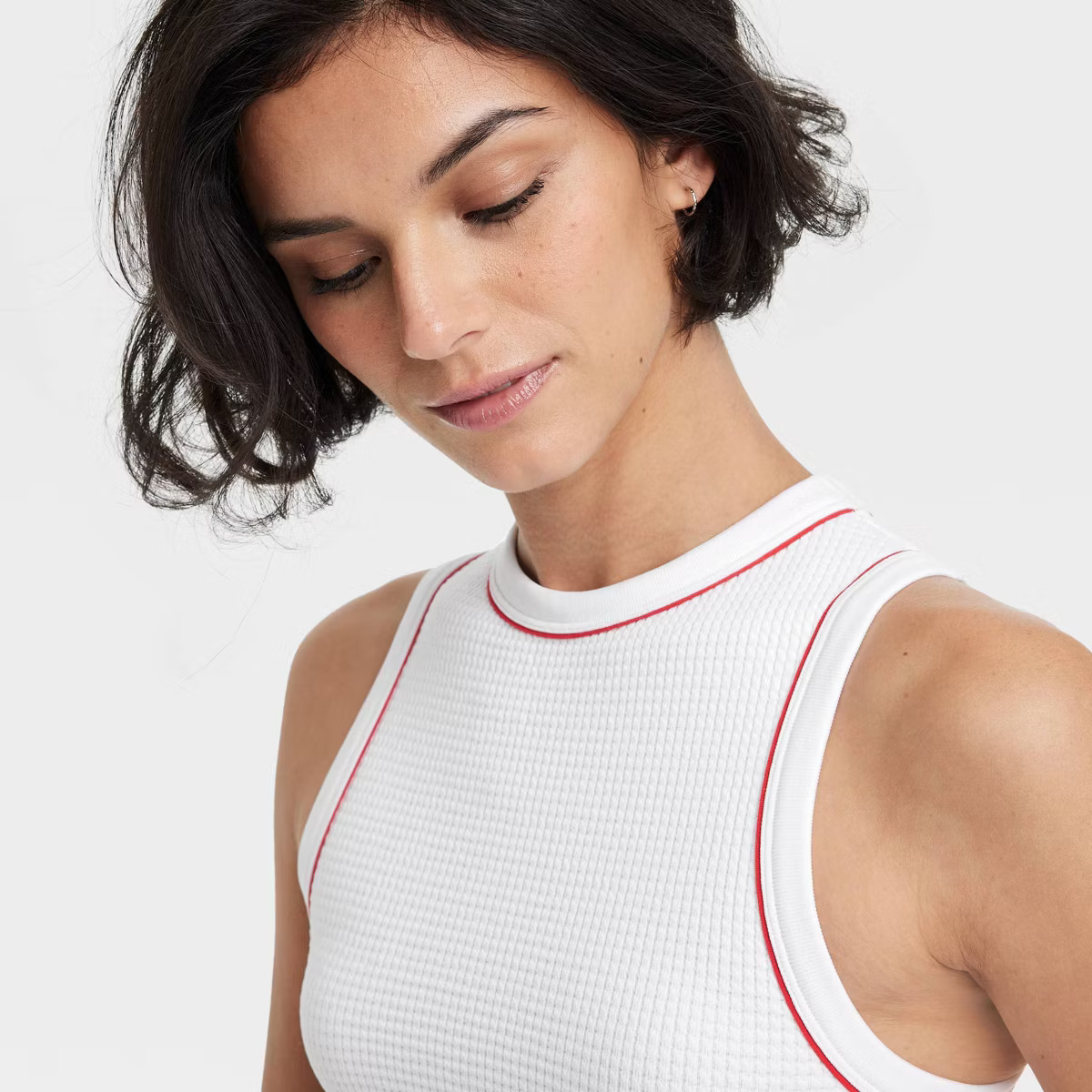 Women's Seamless Piped Muscle Tank Top - All In Motion™ | Target