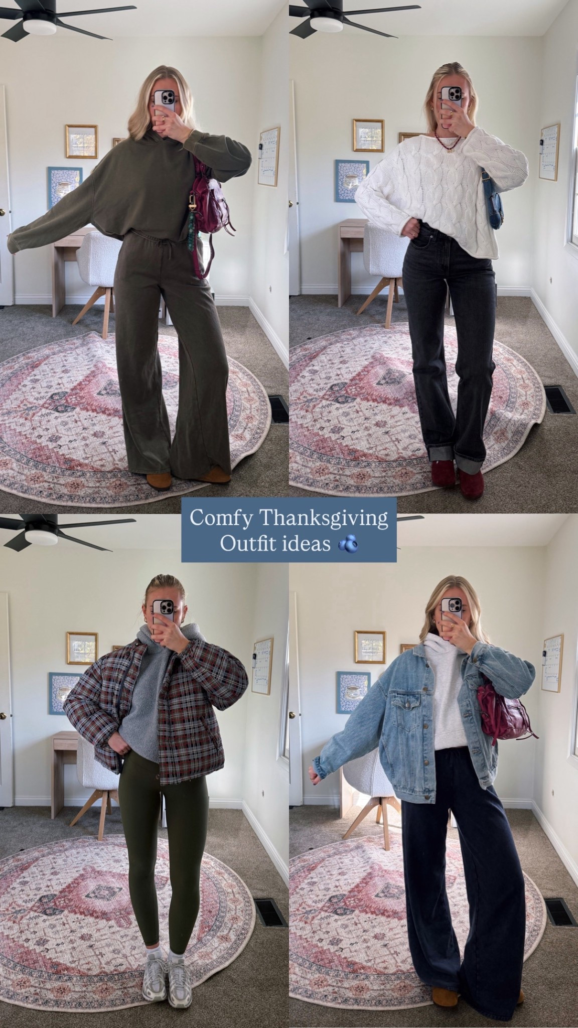Comfy Thanksgiving outfit ideas 🌲🪵🐙✨