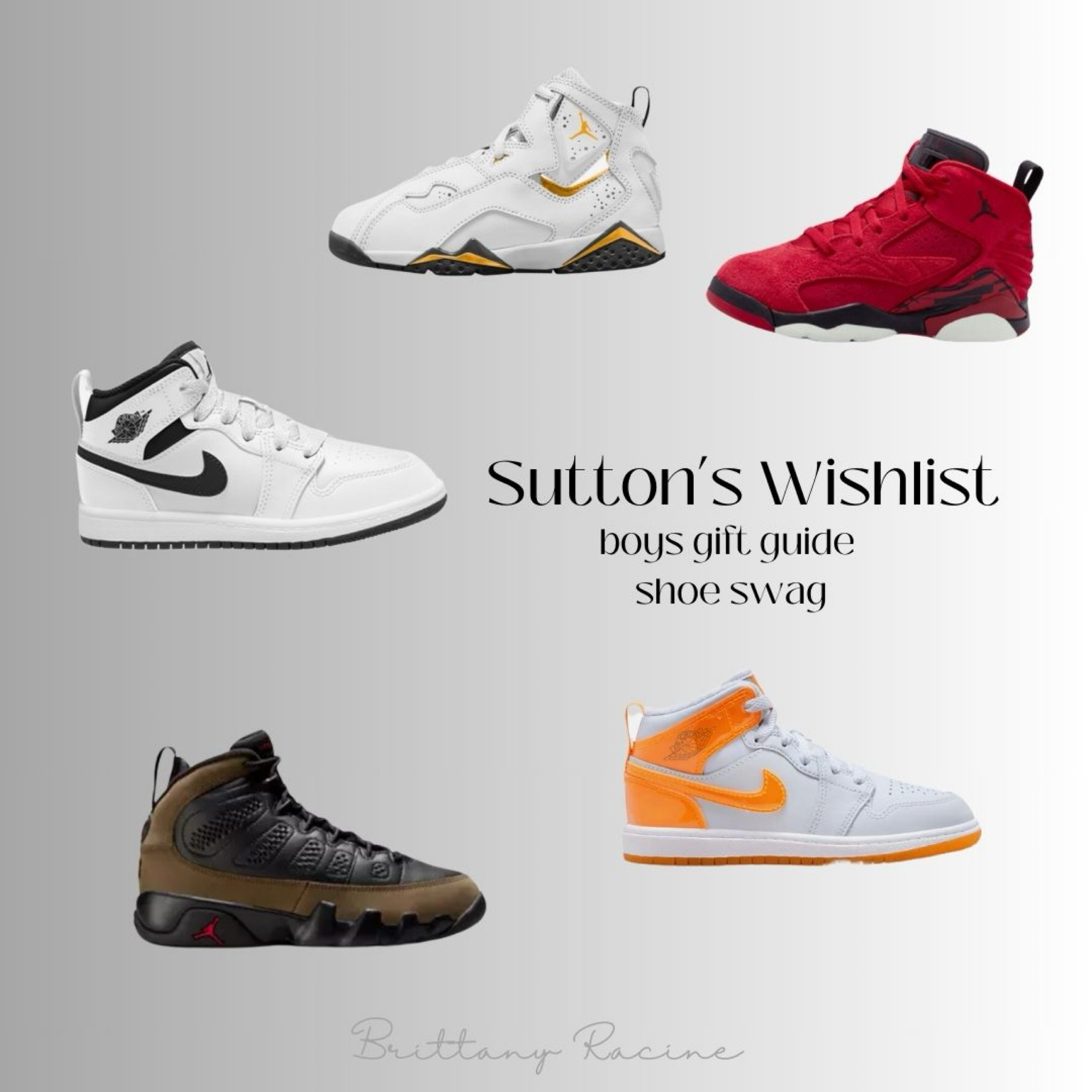 Boys Christmas wishlist- made by my 8 year old son, shoe edition 

#LTKHoliday #LTKGiftGuide #LTKKids
