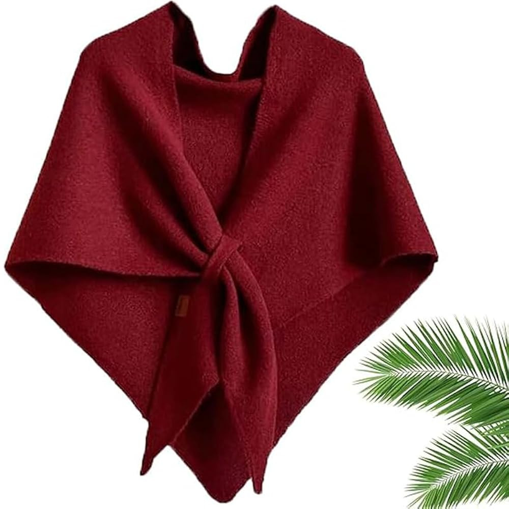 Pashmina Shawl Wraps Women Knitted Shawls and Wraps, 2025 Cardigan Cape Wool Cashmere Shoulder To... | Amazon (US)