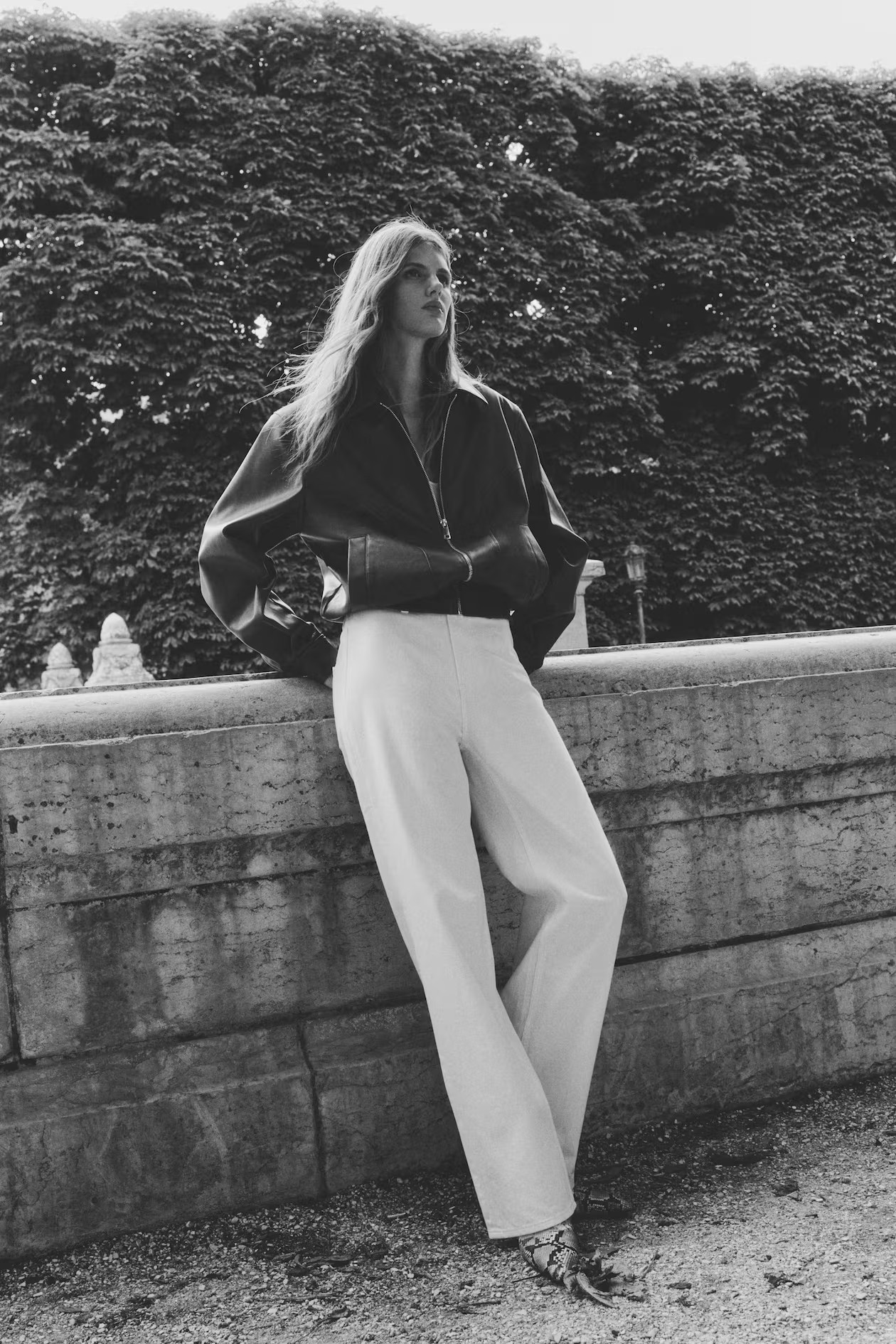 Straight High Jeans - White - Ladies | H&M GB | H&M (UK, MY, IN, SG, PH, TW, HK)