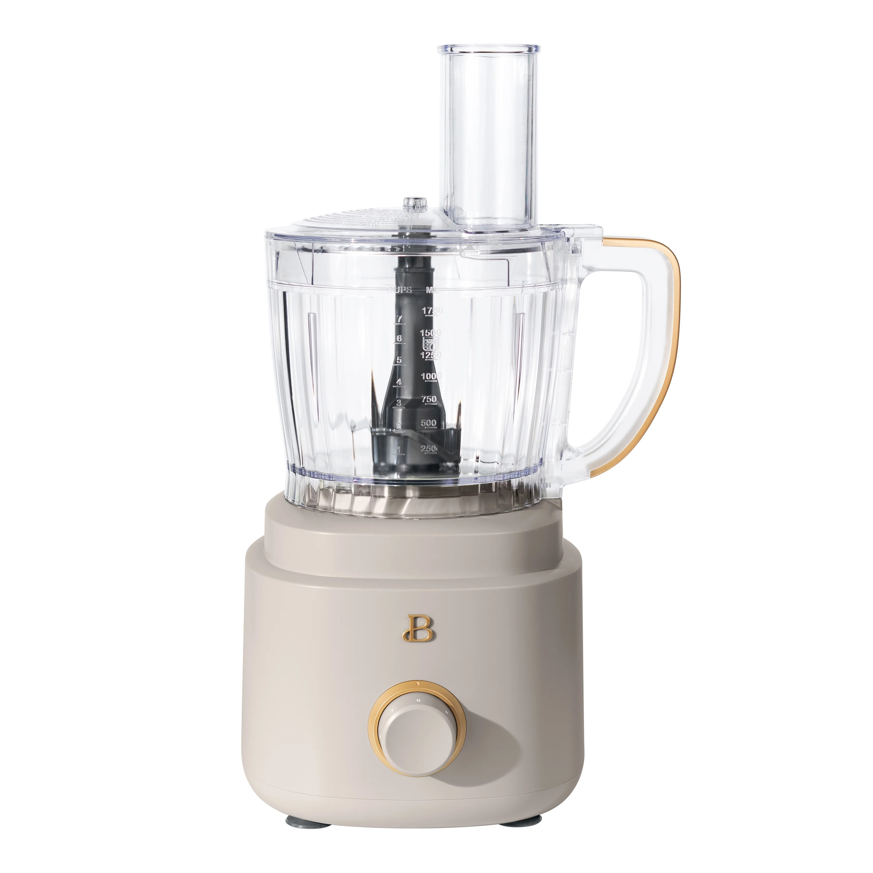 Beautiful 10-Cup Food Processor with Accessories, Porcini Taupe by Drew Barrymore | Walmart (US)
