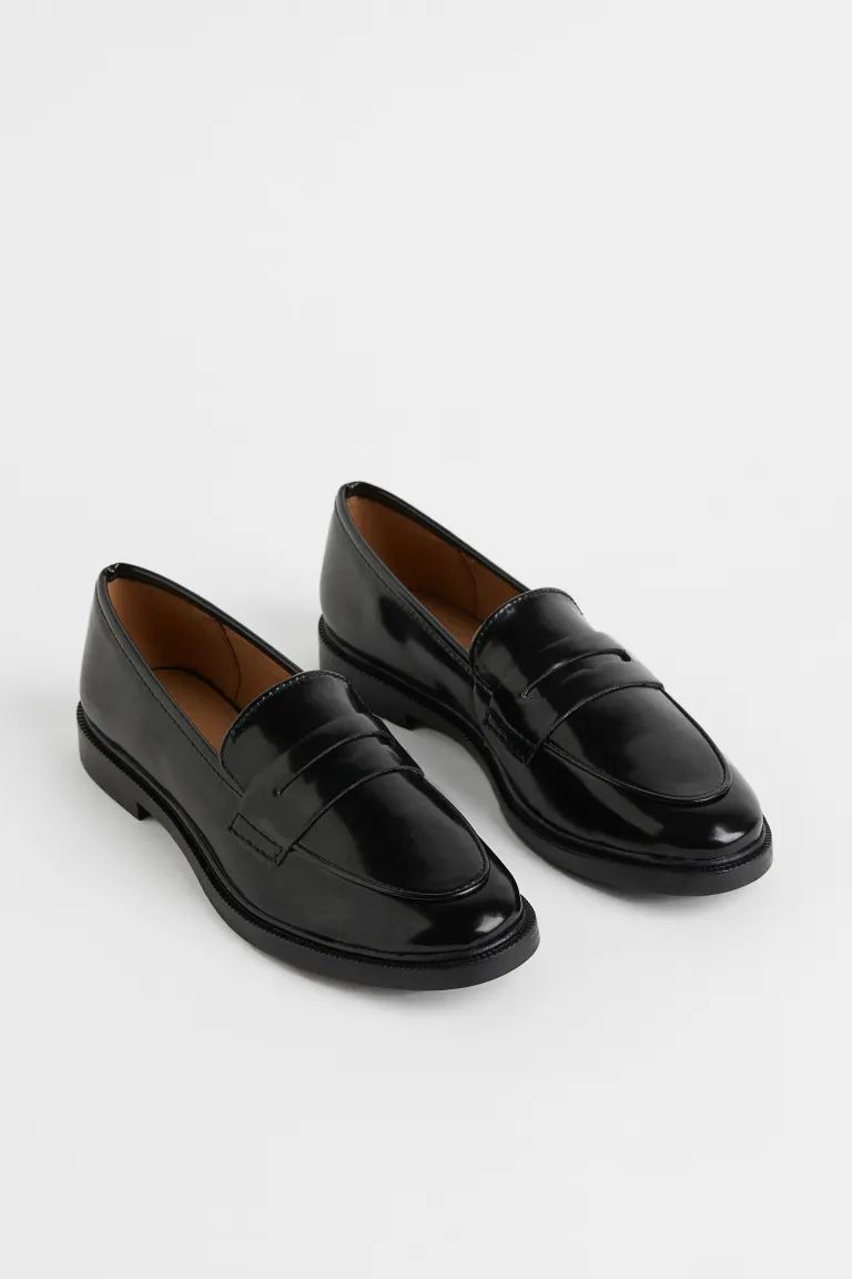 Loafers - Black - Ladies | H&M US | H&M (US + CA)