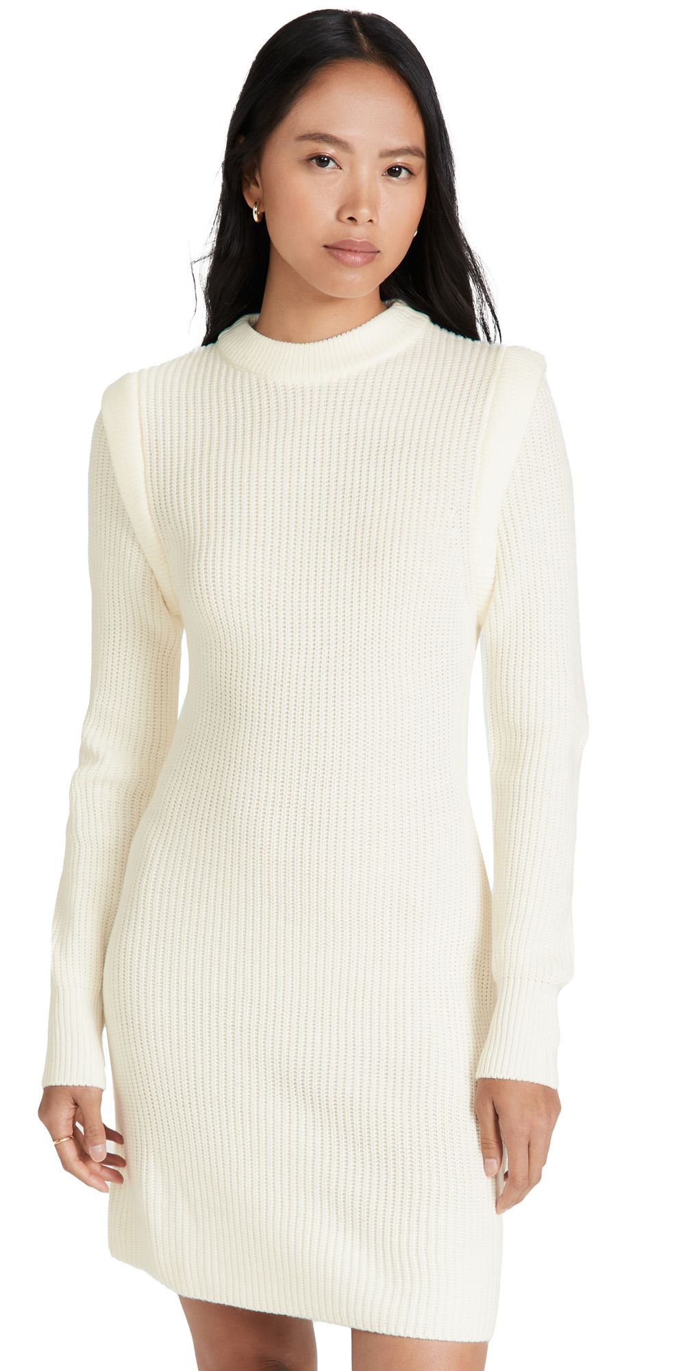 WAYF Lombard Mock Neck Sweater Dress | Shopbop