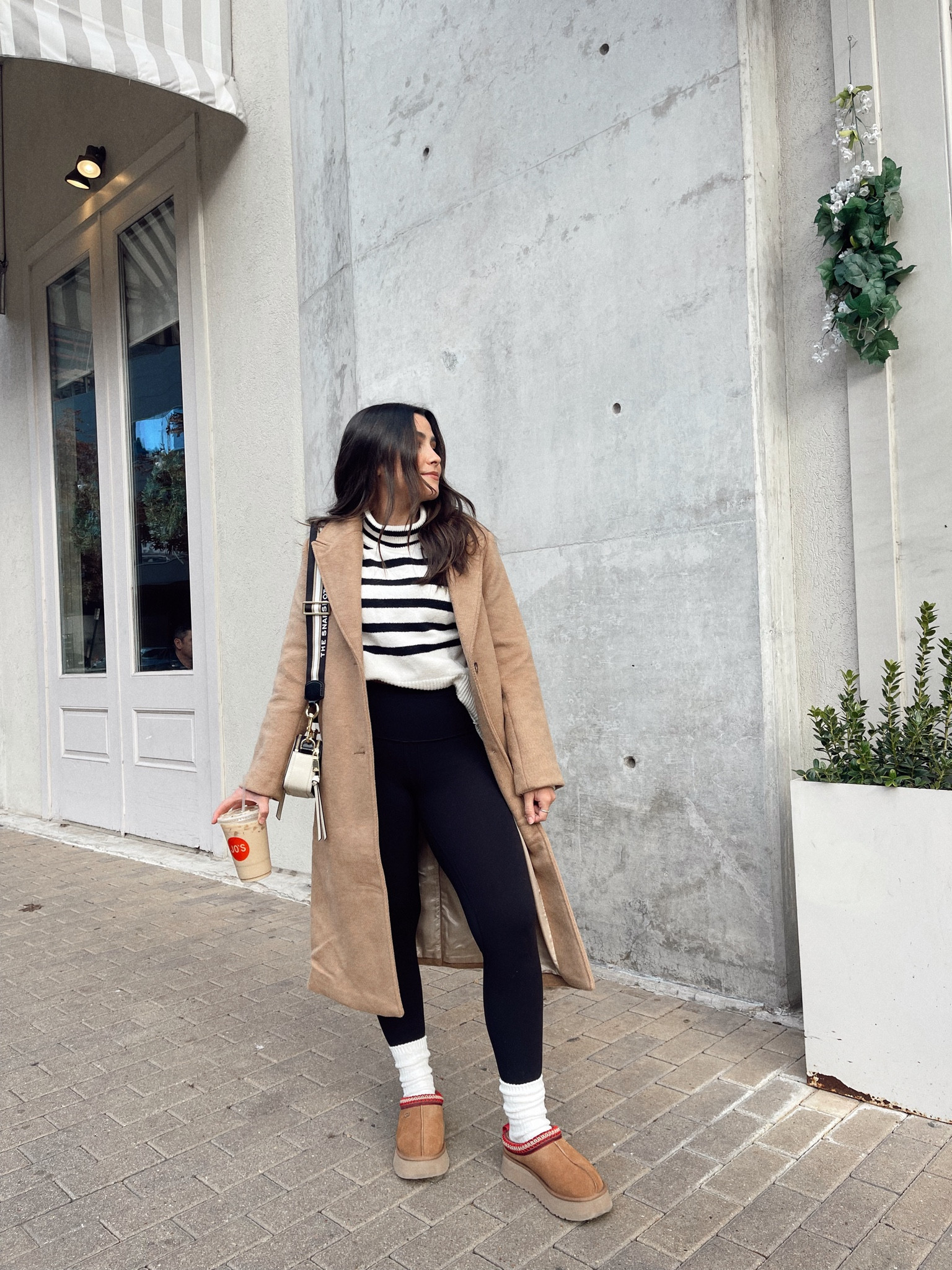 Abercrombie trench coat, winter coat outfit, ugg tazz 

#LTKshoecrush #LTKstyletip