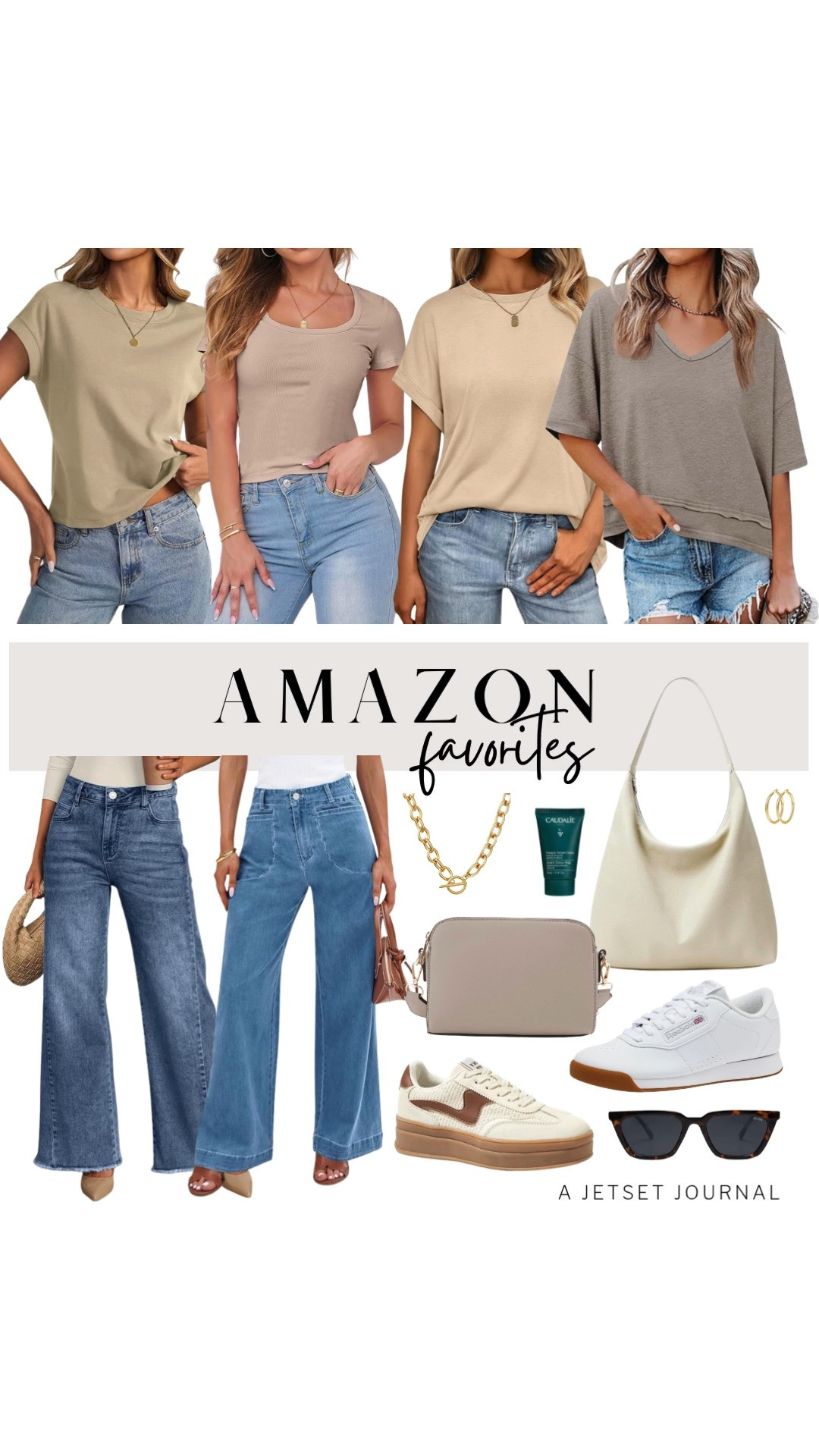 Take a look at these cool Amazon favorites. These great finds are the talk of the town! First, this adorable scoop-neck ribbed top from Anrabess would look awesome with wide-leg jeans from Trendy Queen. These Reebok princess sneakers are also very popular.

#LTKSeasonal #LTKSaleAlert #LTKTravel

 

 