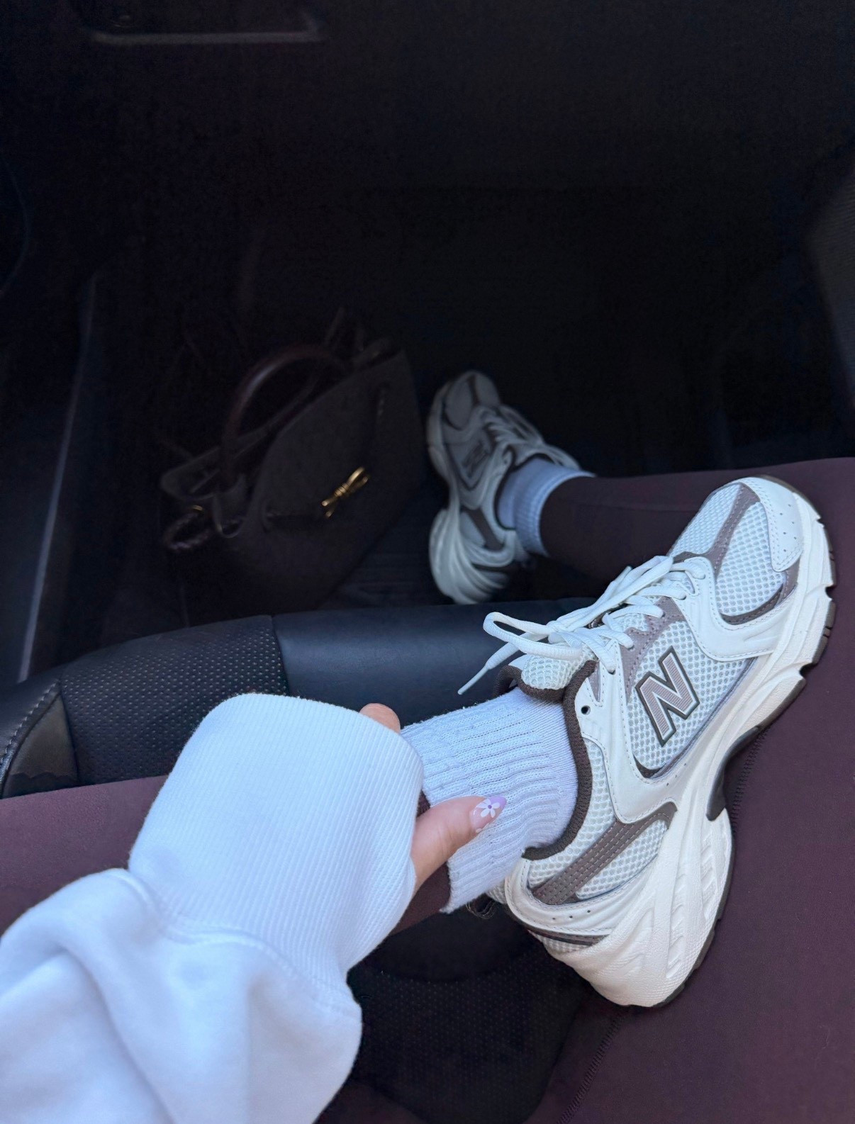 Obsessed with the brown & neutral new Balance 530’s! Size down 1/2 size 

#LTKActive #LTKootd #LTKdayinmylife