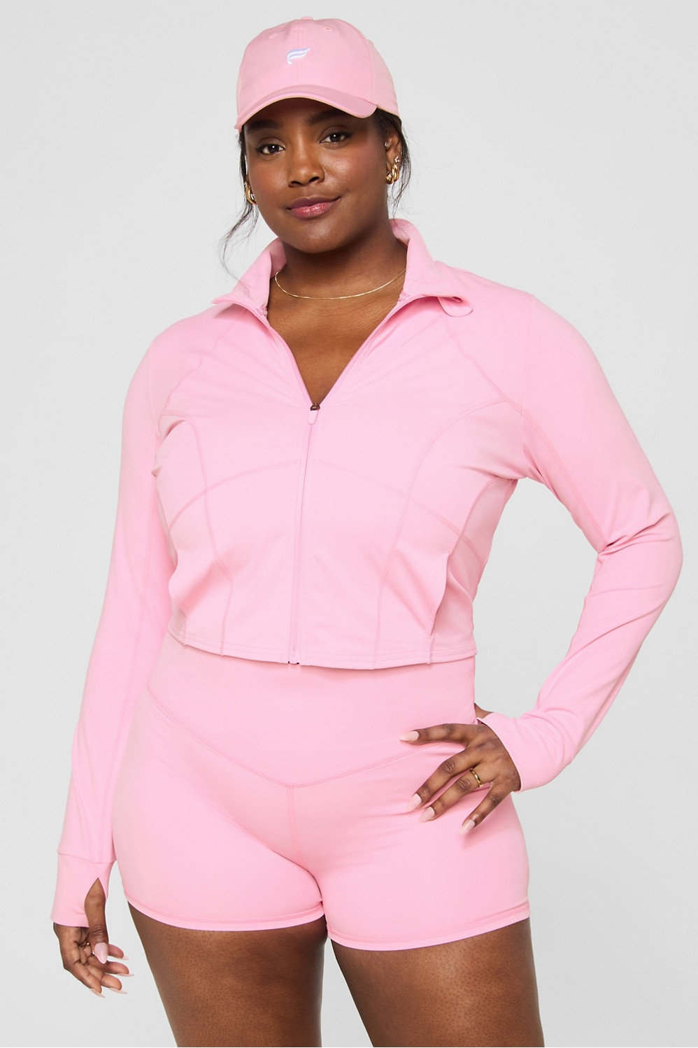 Perfect Storm Cropped Train Jacket | Fabletics